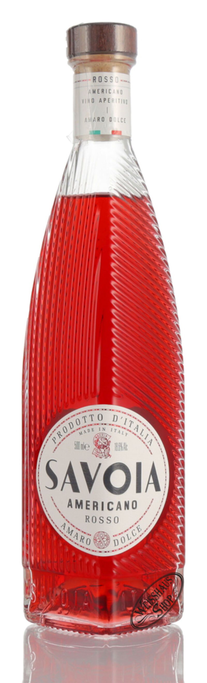 Savoia Americano Rosso Amaro Dolce 18,6% vol. 0,50l Savoia Americano Rosso Amaro Dolce 18,6% vol. 0,50l