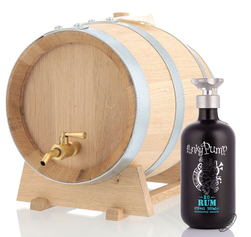 Funky Pump Barbados XO Rum 45% vol. 10l Fass Funky Pump Barbados XO Rum 45% vol. 10l Fass