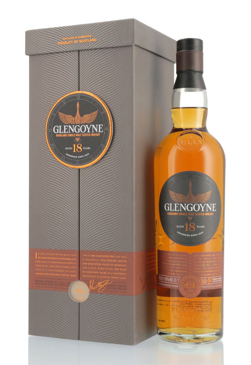 Glengoyne 18 YO Single Malt Whisky 43% vol. 0,70l