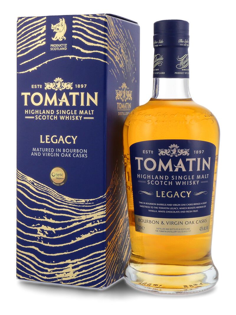 Tomatin Legacy Highland Single Malt Whisky 43% vol. 0,70l