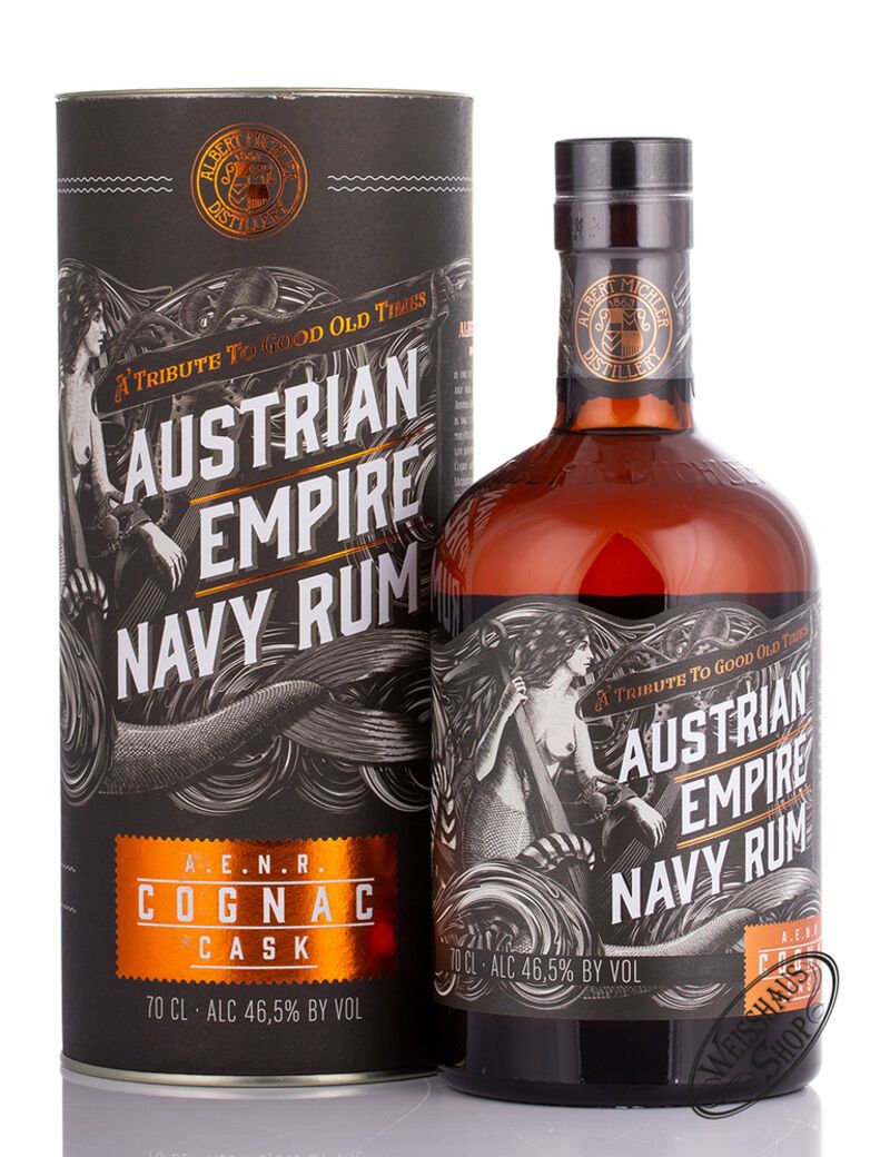Austrian Empire Navy Rum Reserve Double Cask Cognac 46,5% vol. 0,70l