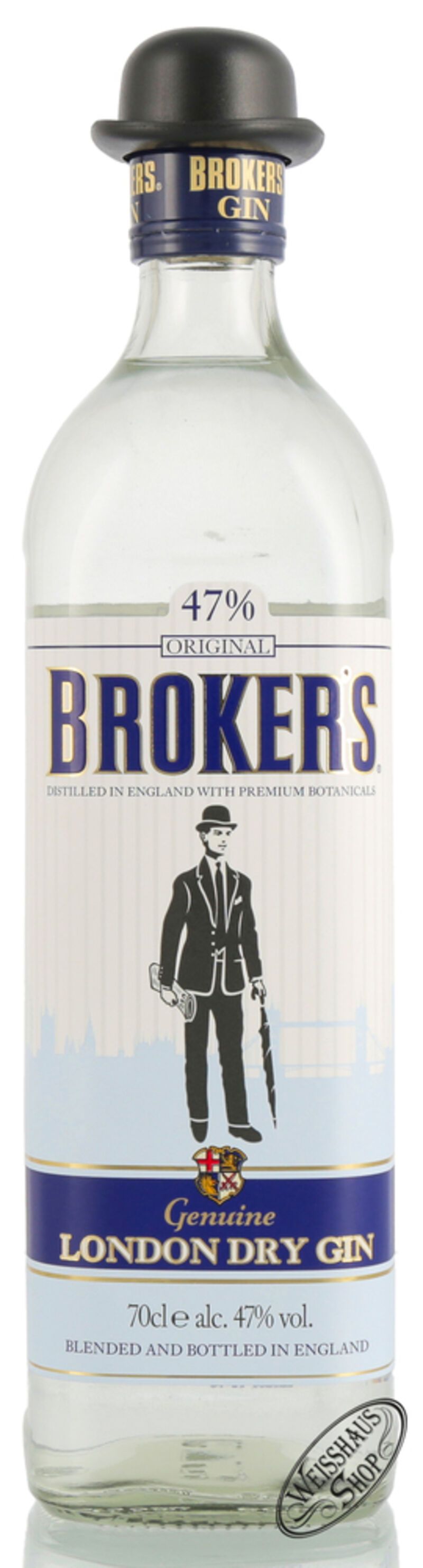 Broker's London Dry Gin 47% vol. 0,70l Broker's London Dry Gin 47% vol. 0,70l