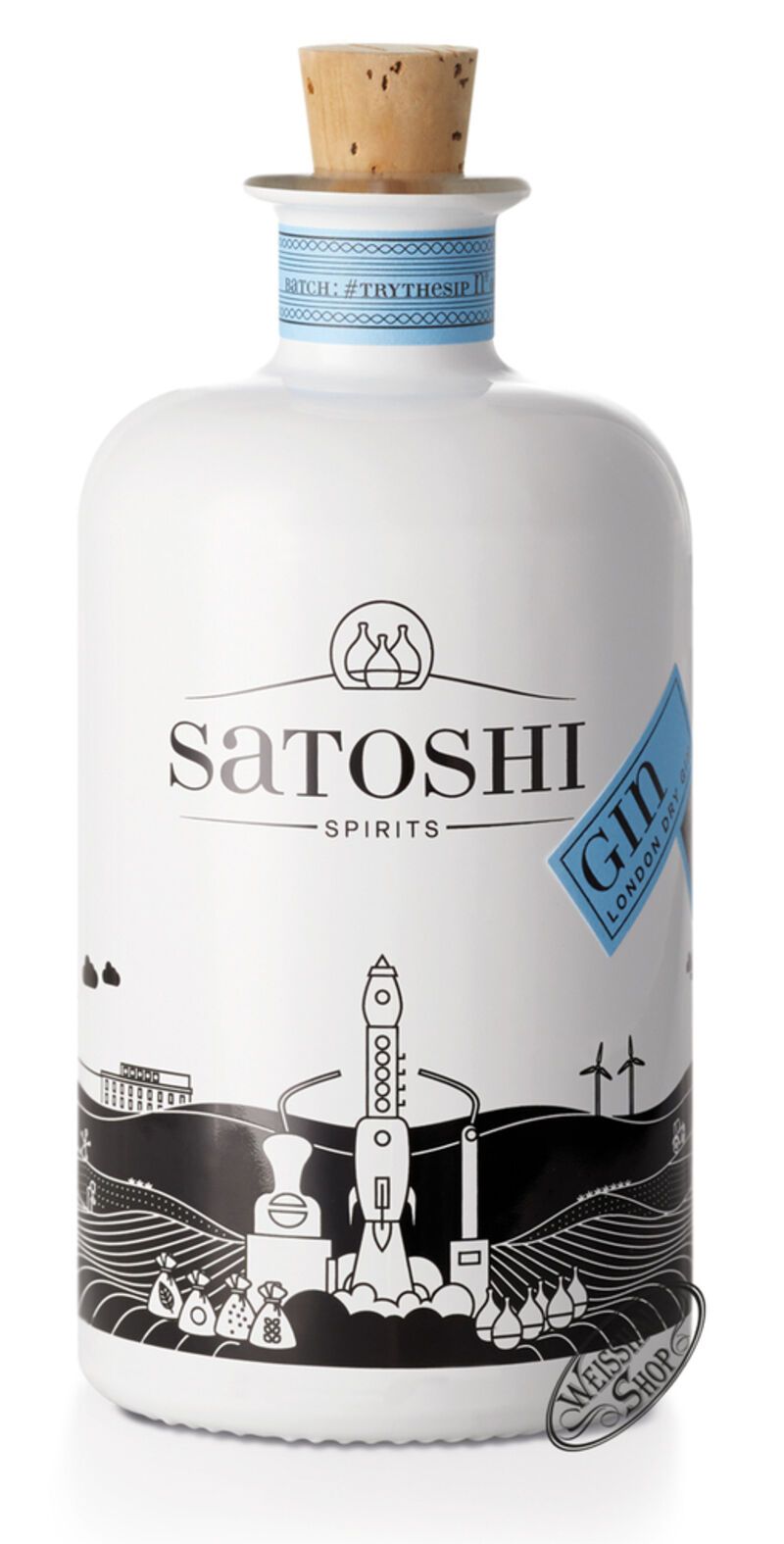 Satoshi London Dry Gin 44% vol. 0,50l Satoshi London Dry Gin 44% vol. 0,50l