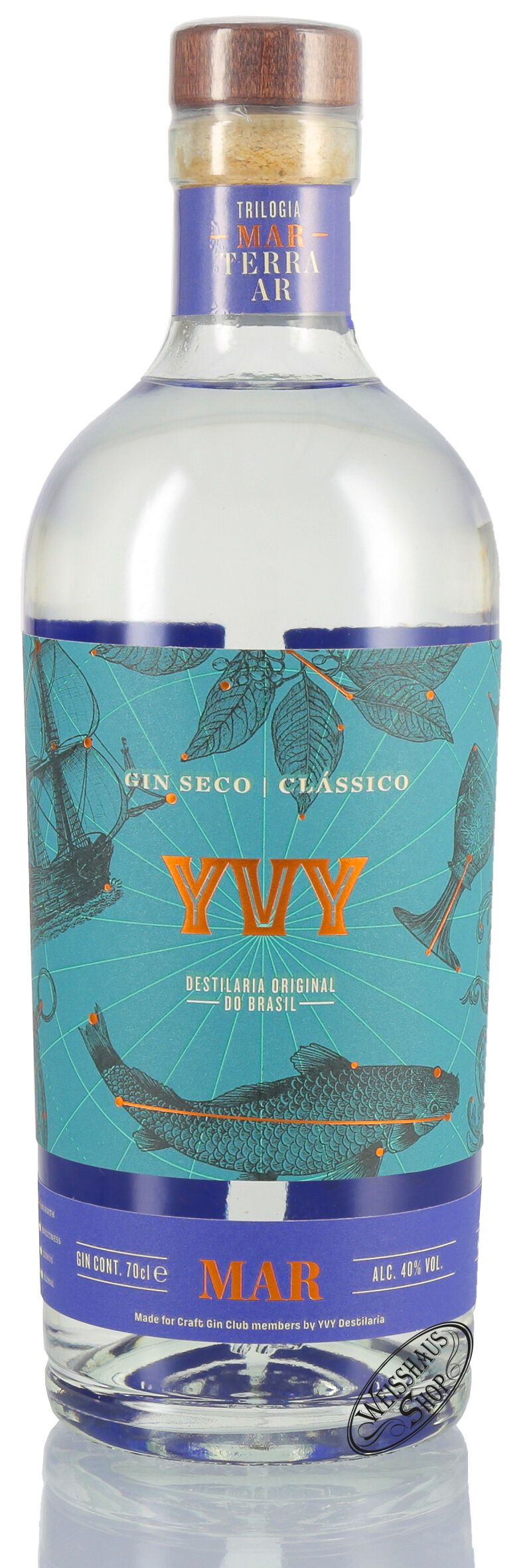 YVY Mar Gin 40% vol. 0,70l