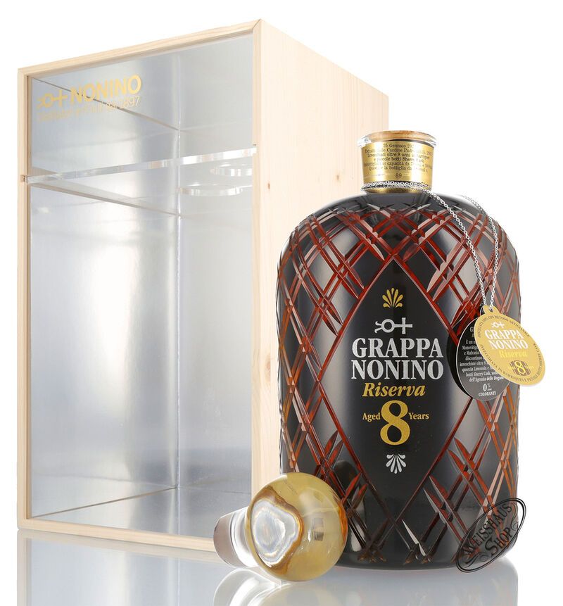 Nonino Grappa Riserva 8 Jahre Barrique 43% vol. 5,8l