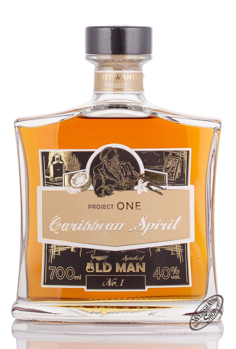Old Man Project One Carribbean Spirit 40% vol. 0,70l Old Man Project One Carribbean Spirit 40% vol. 0,70l