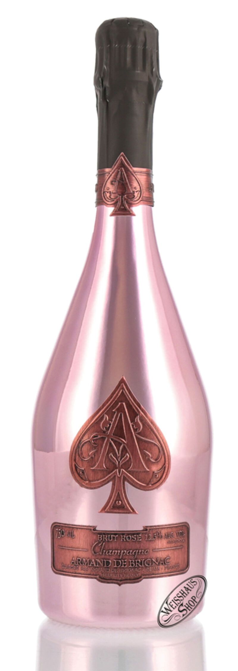 Armand de Brignac Rosé Champagner 12,5% vol. 0,75l Velvet Bag Armand de Brignac Rosé Champagner 12,5% vol. 0,75l Velvet Bag