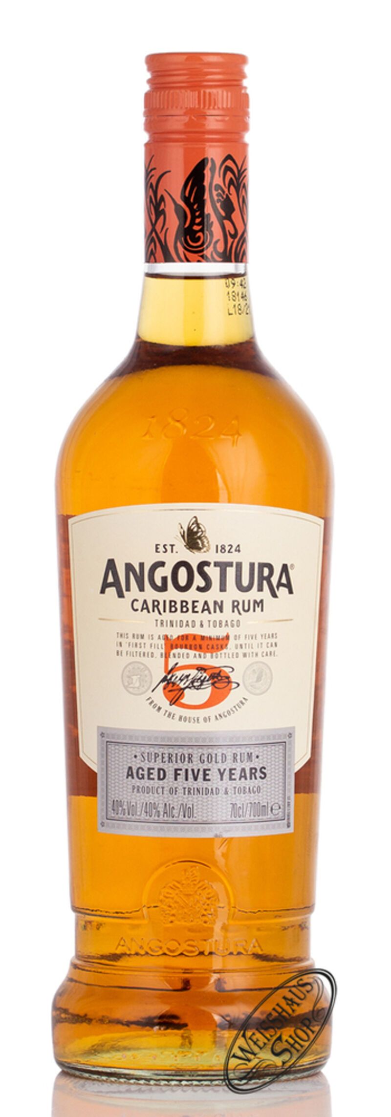 Angostura 5 YO Gold Rum 40% vol. 0,70l