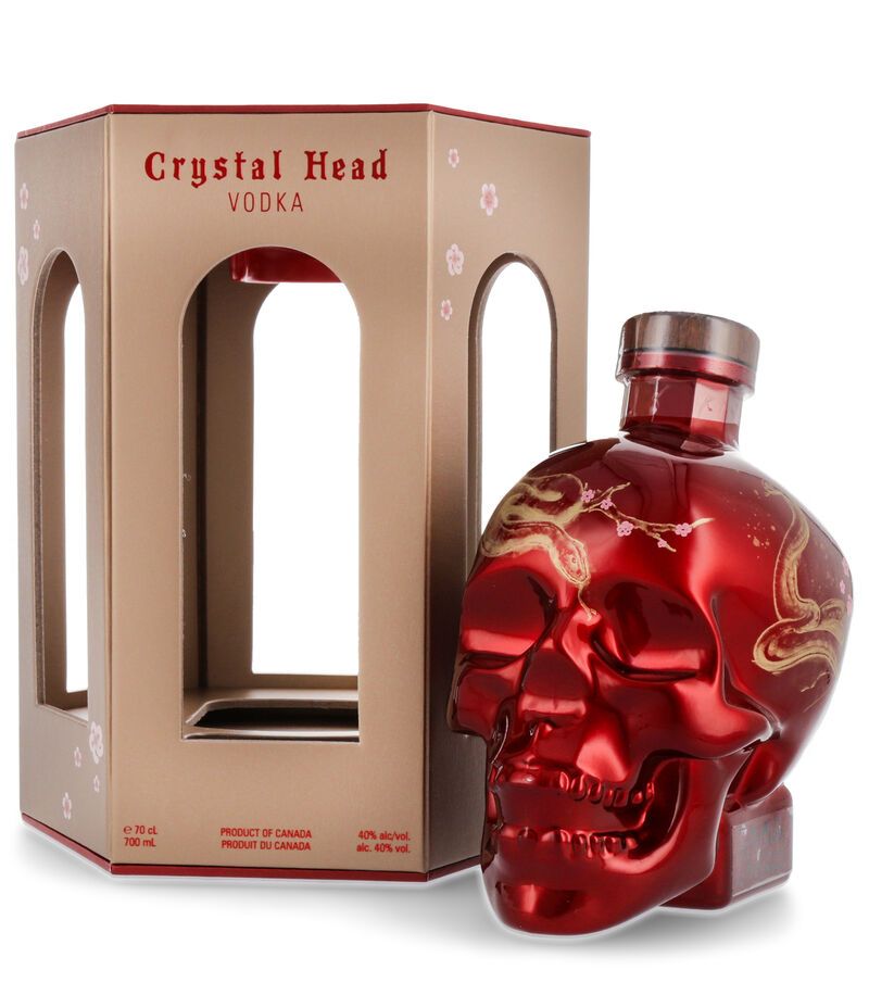 Crystal Head Lunar Snake Edition Vodka 40% vol. 0,70l Crystal Head Lunar Snake Edition Vodka 40% vol. 0,70l
