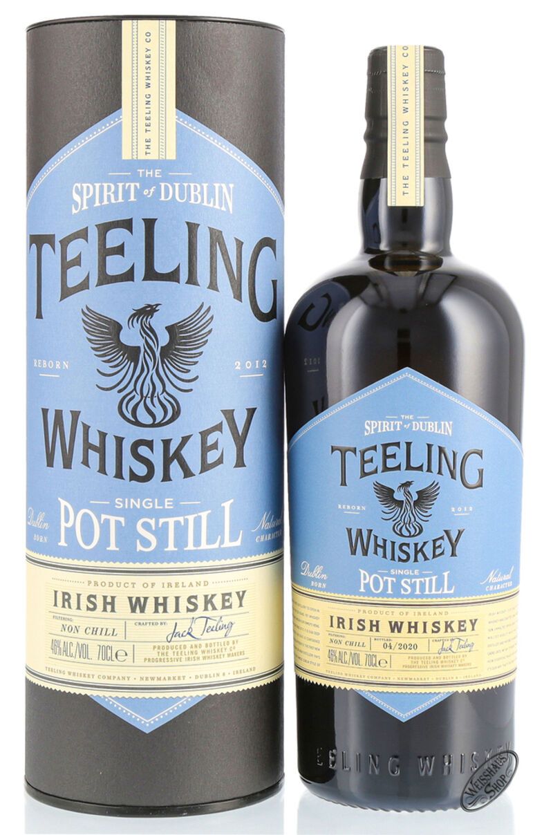 Teeling Single Pot Still Irish Whiskey 46% vol. 0,70l