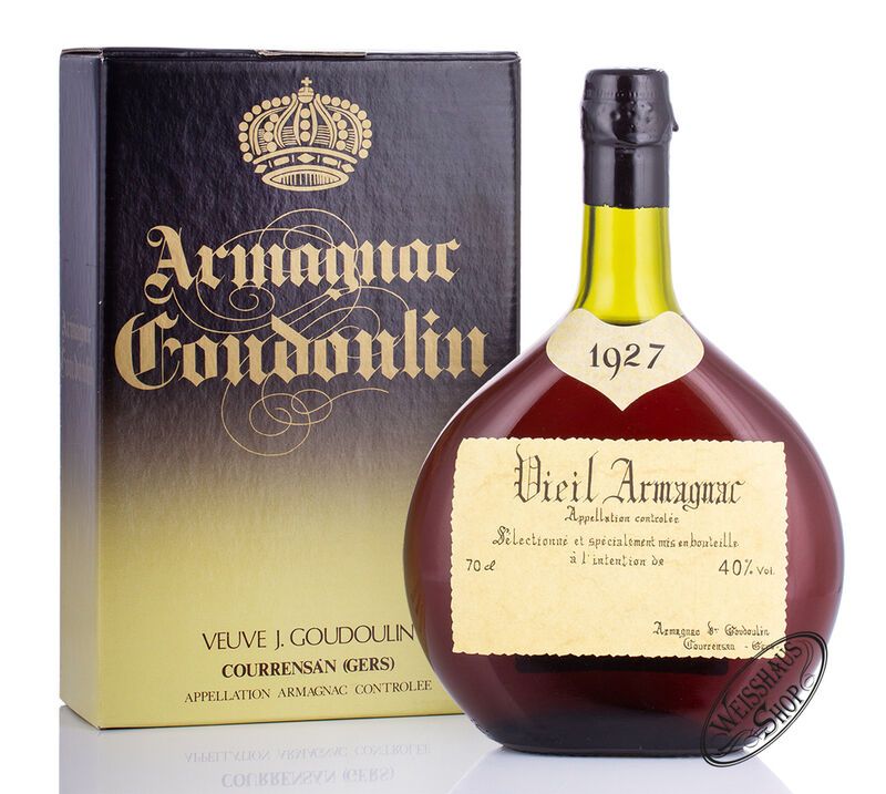 Goudoulin Vieil Vintage 1927 Armagnac 40% vol. 0,70l