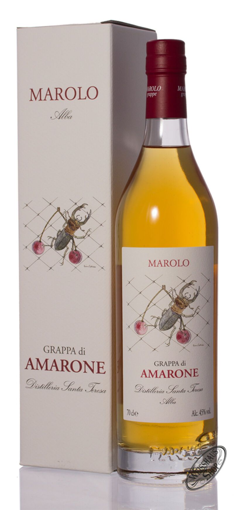 Marolo Grappa di Amarone Invecchiato 45% vol. 0,70l Marolo Grappa di Amarone Invecchiato 45% vol. 0,70l