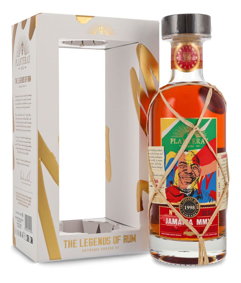 Planteray Jamaika MMW 1998 Extreme Series Rum 52% vol. 0,70l