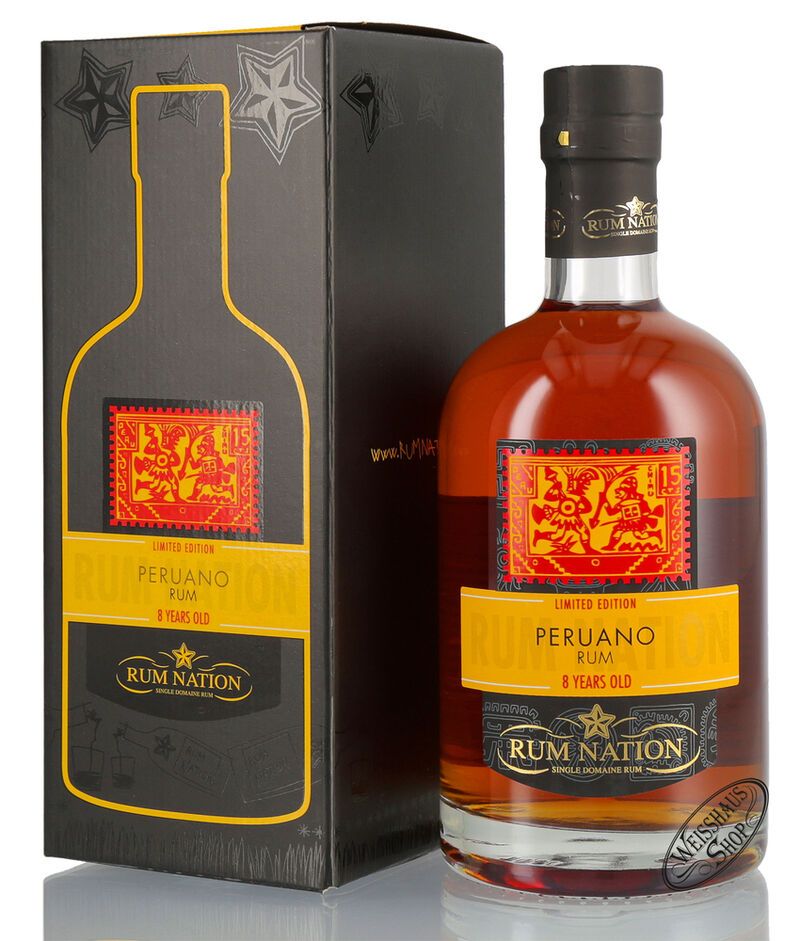 Rum Nation Peruano 8 YO Rum 42% vol. 0,70l