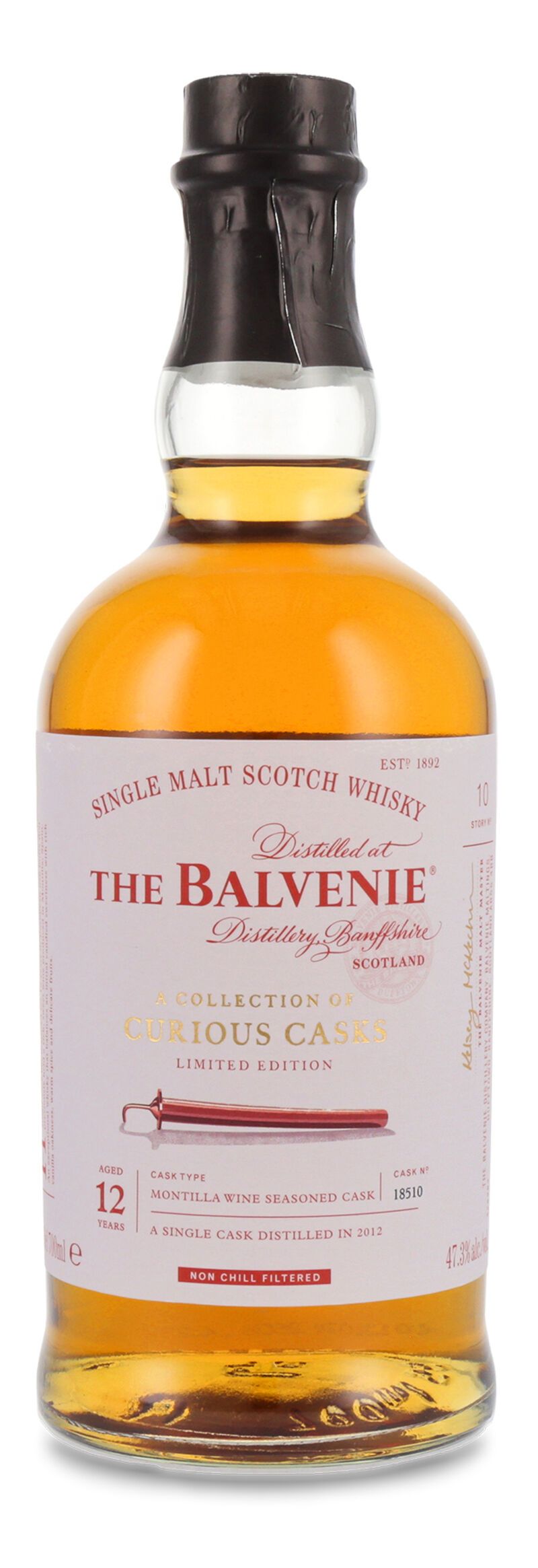 The Balvenie 12 YO Montilla Wine Cask Whisky 47,3% vol. 0,70l The Balvenie 12 YO Montilla Wine Cask Whisky 47,3% vol. 0,70l