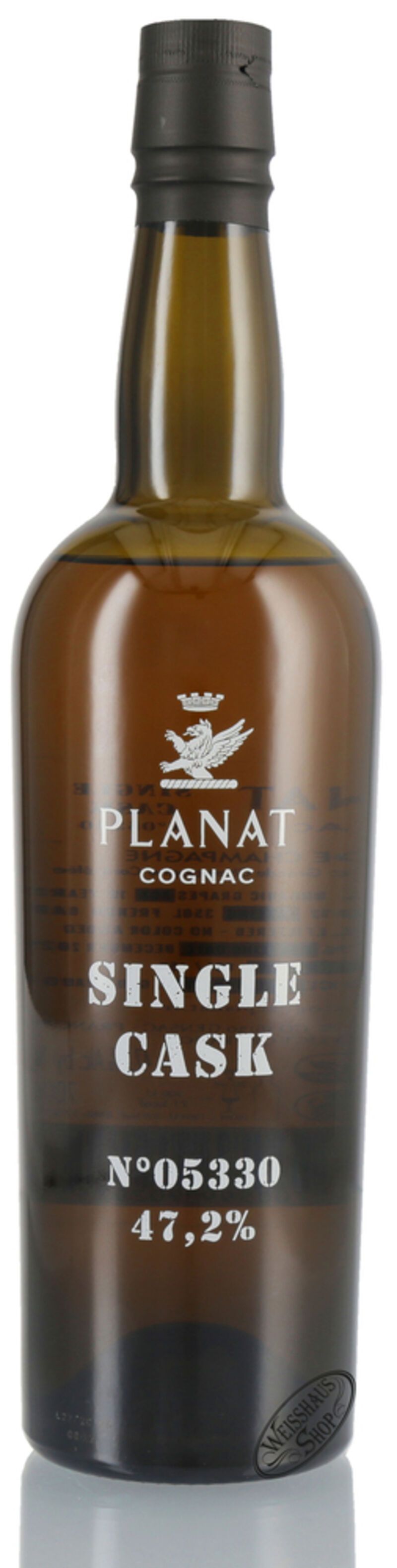 Planat Organic Single Cask Cognac 47,2% vol. 0,70l