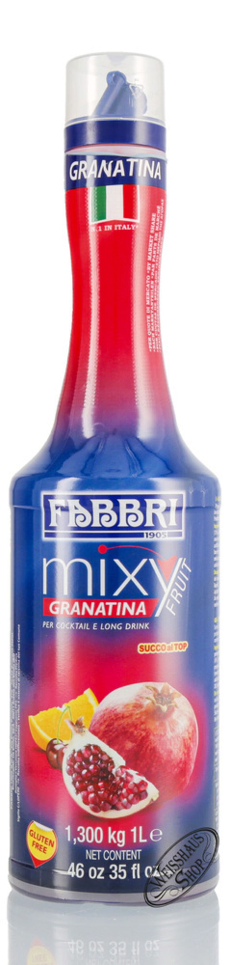 Fabbri Mixyfruit Granatina 1,0l Fabbri Mixyfruit Granatina 1,0l