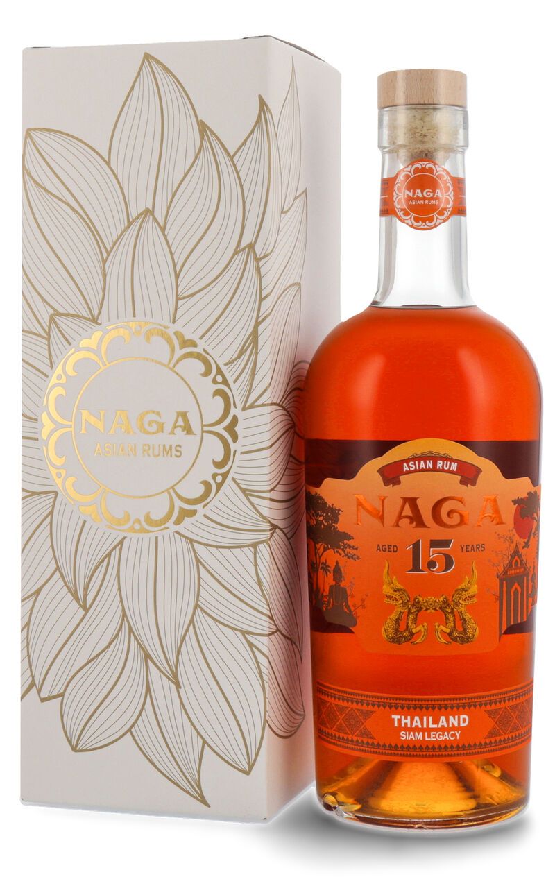 Naga 15 YO Thailand Rum 40% vol. 0,70l