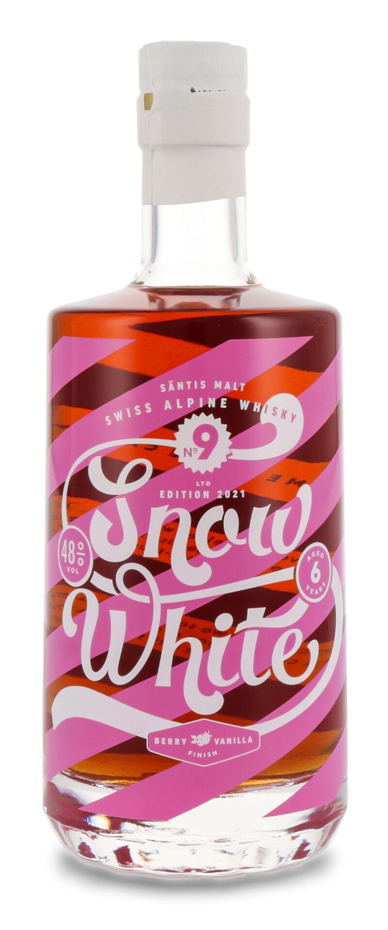 Säntis Snow White No. 9 Alpine Whisky 48% vol. 0,50l