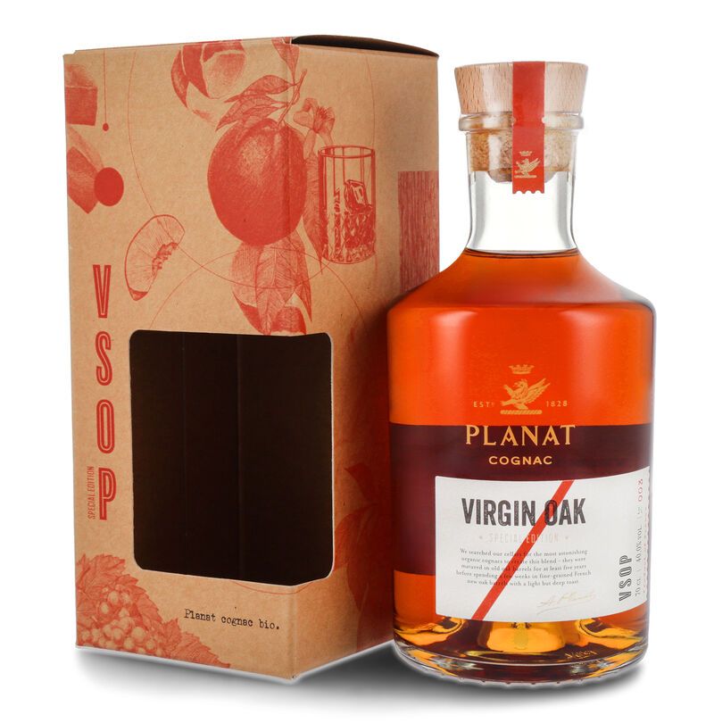 Planat Organic VSOP Virgin Oak Cognac 40% vol. 0,70l