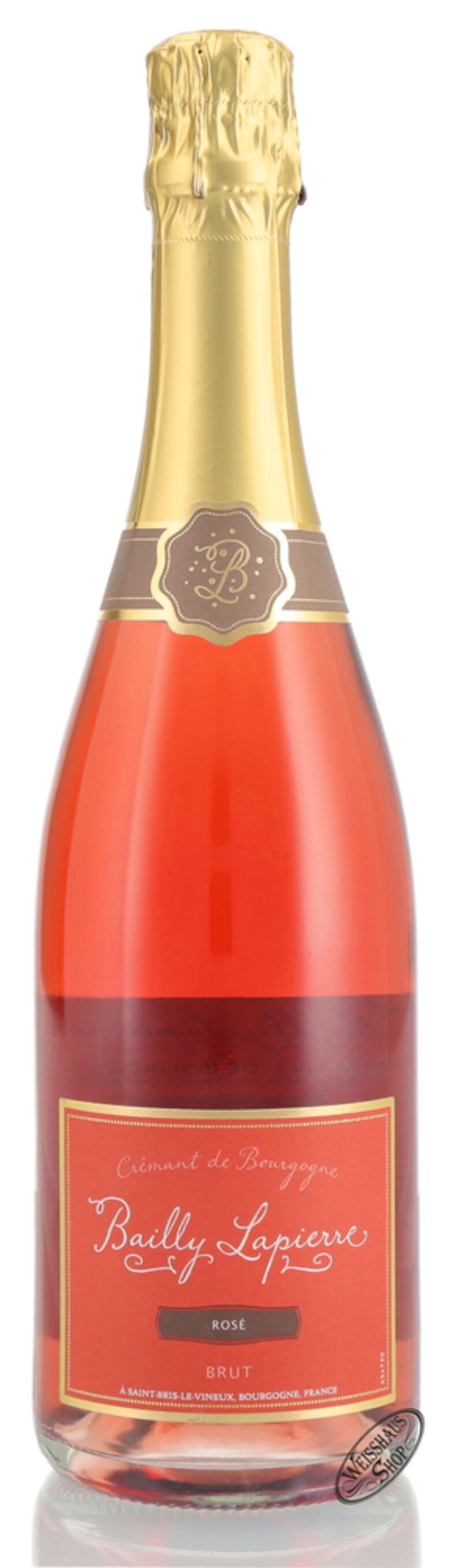 Bailly Lapierre Crémant de Bourgogne Rosé 12% vol. 0,75l