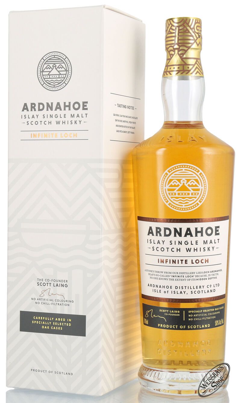 Ardnahoe Infinite Loch Islay Single Malt Whisky 50% vol. 0,70l Ardnahoe Infinite Loch Islay Single Malt Whisky 50% vol. 0,70l