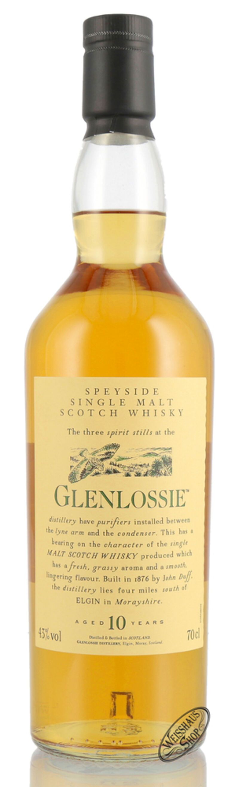 Glenlossie 10 YO Flora & Fauna Whisky 43% vol. 0,70l