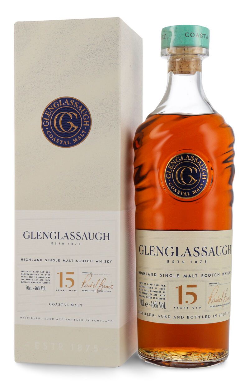 Glenglassaugh 15 YO Whisky 46% vol. 0,70l