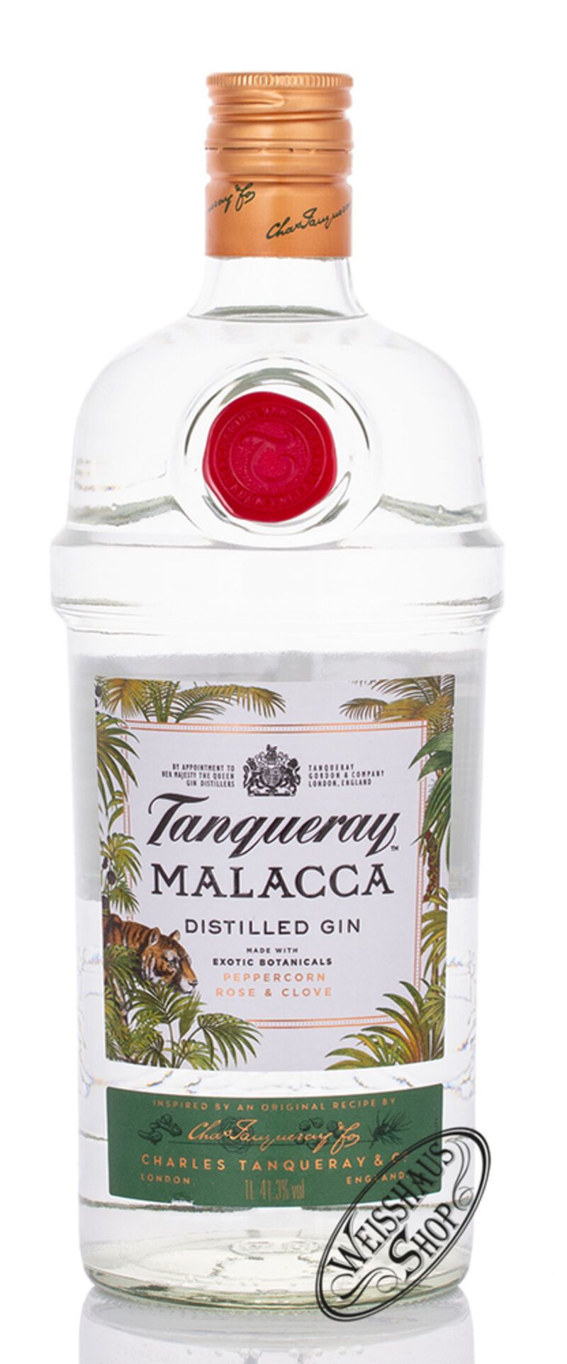 Tanqueray Malacca Gin 41,3% vol. 1,0l Tanqueray Malacca Gin 41,3% vol. 1,0l