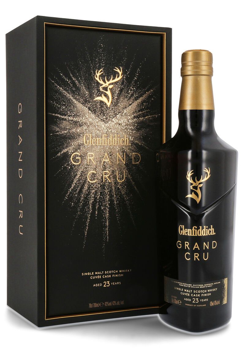 Glenfiddich 23 YO Grand Cru Whisky 43% vol. 0,70l Glenfiddich 23 YO Grand Cru Whisky 43% vol. 0,70l