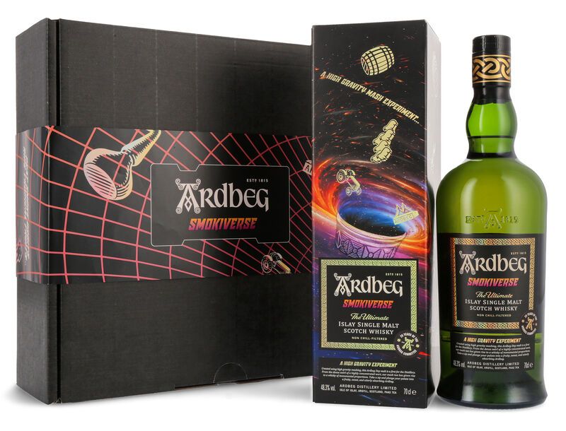 Ardbeg Smokiverse Committee Release Whisky Geschenk-Set 48,3% vol. 0,70l