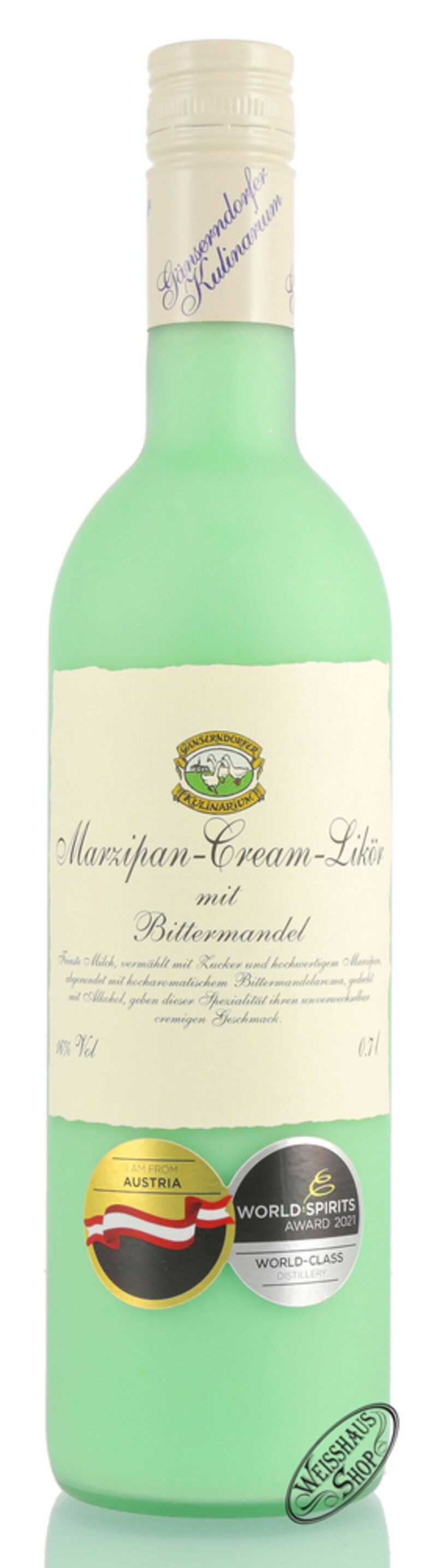 Auersthaler Marzipan Cream Likör 16% vol. 0,70l Auersthaler Marzipan Cream Likör 16% vol. 0,70l