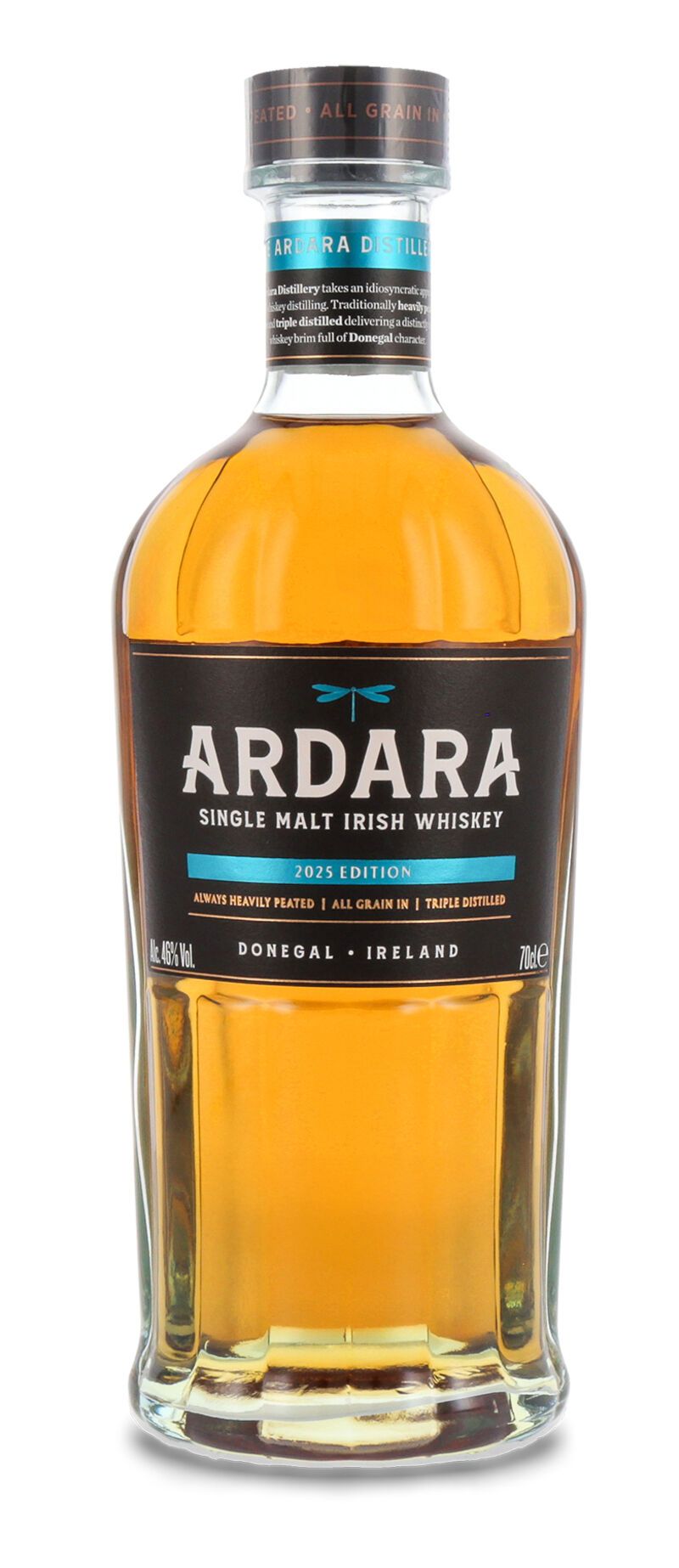 Ardara Irish Single Malt 2025 Edition Whiskey 46% vol. 0,70l