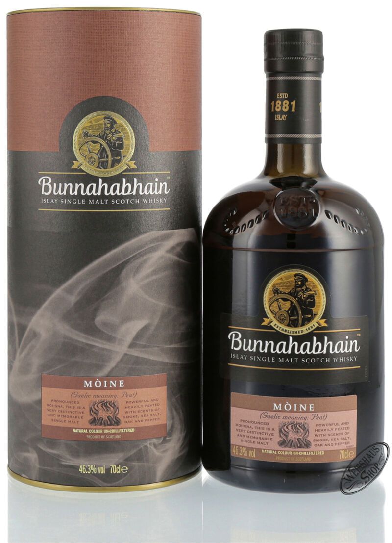 Bunnahabhain Moine Islay Single Malt Whisky 46,3% vol. 0,70l
