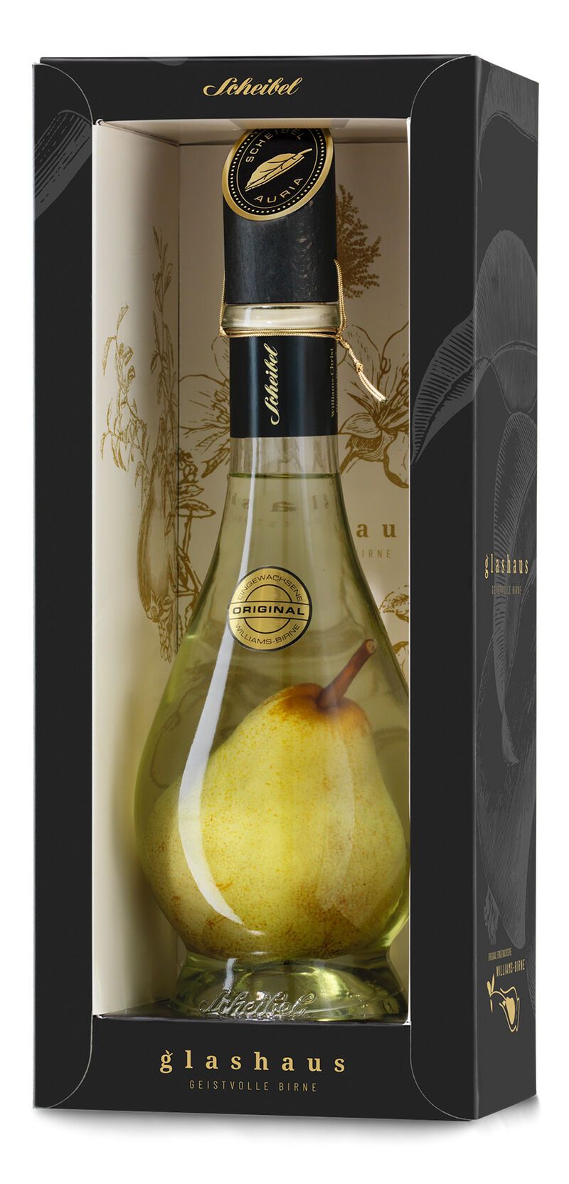 Scheibel Birnen Karaffe Aura Pure 40% vol. 0,70l