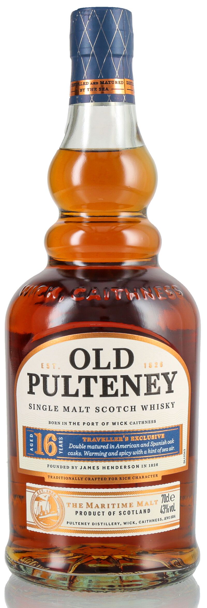 Old Pulteney 16 YO Whisky 43% vol. 0,70l