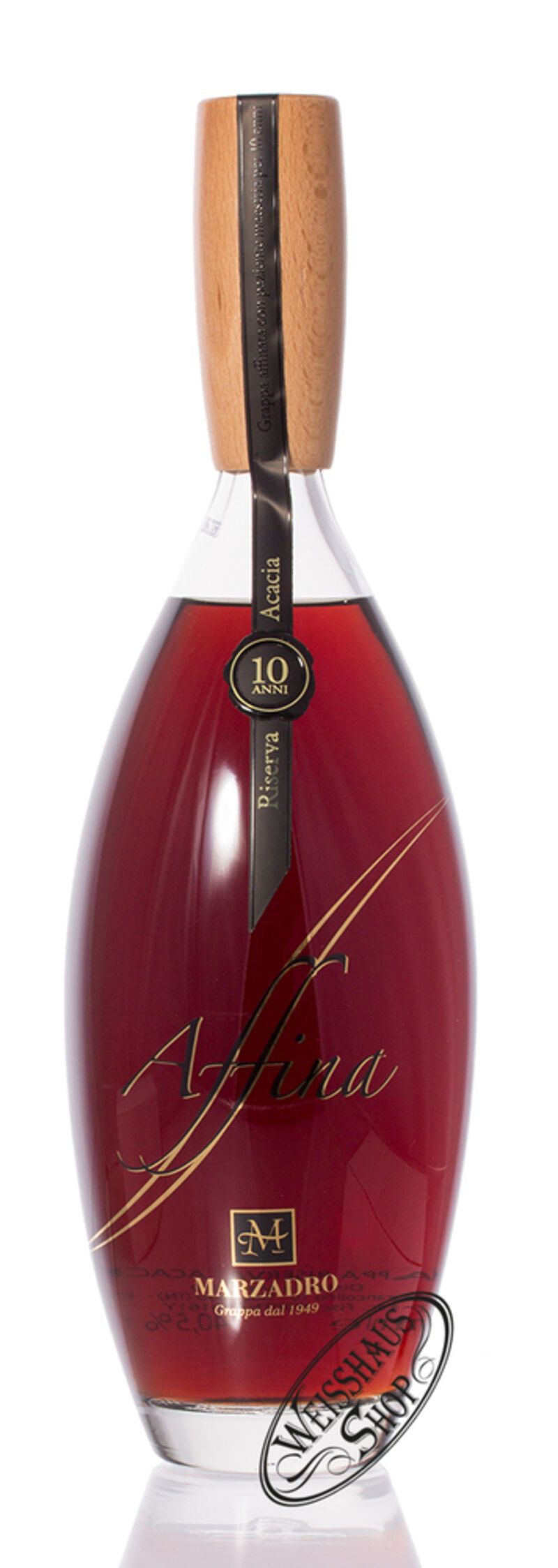 Marzadro Grappa Affina Acacia 40,5% vol. 1,0l Marzadro Grappa Affina Acacia 40,5% vol. 1,0l