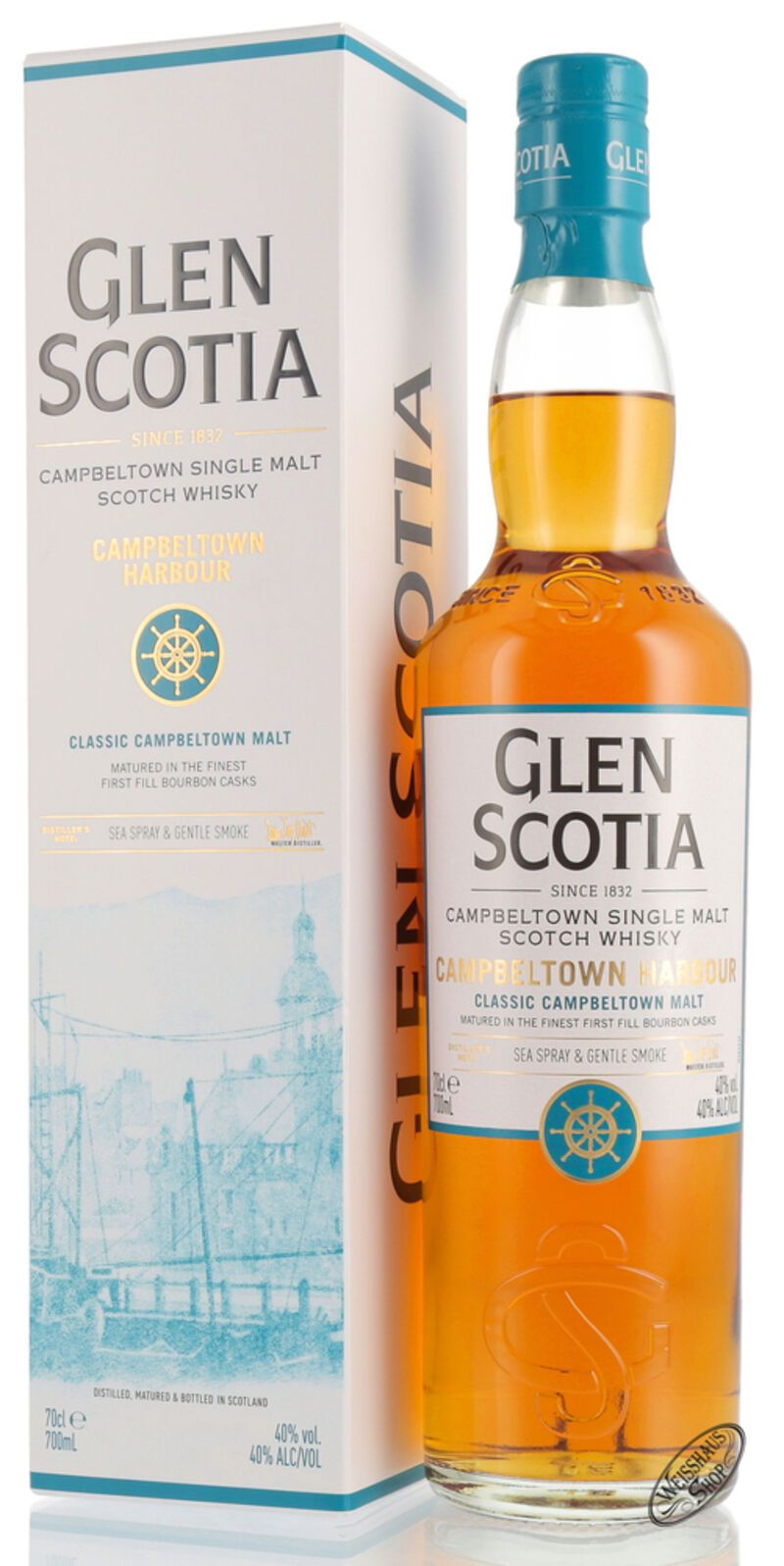Glen Scotia Harbour Whisky 40% vol. 0,70l