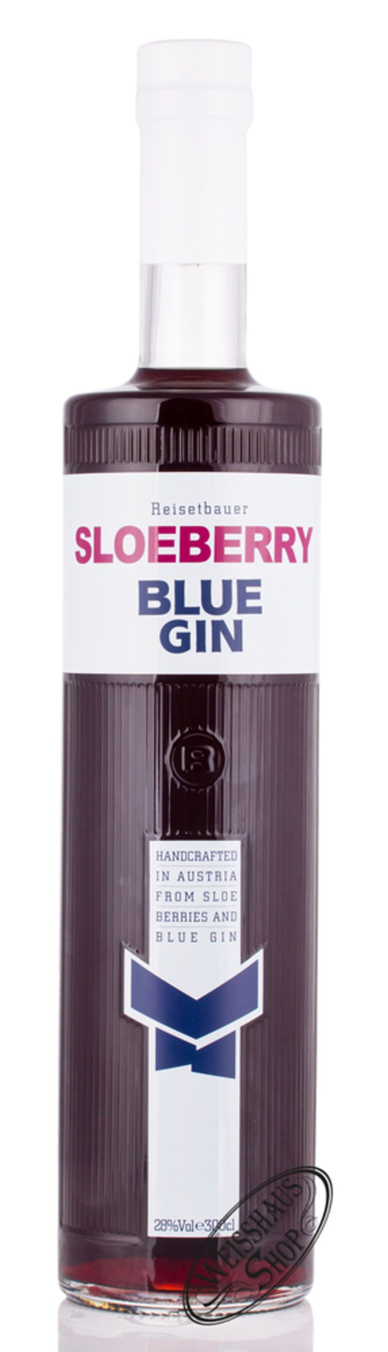 Reisetbauer Sloeberry Blue Gin 28% vol. 3,0l Doppelmagnum