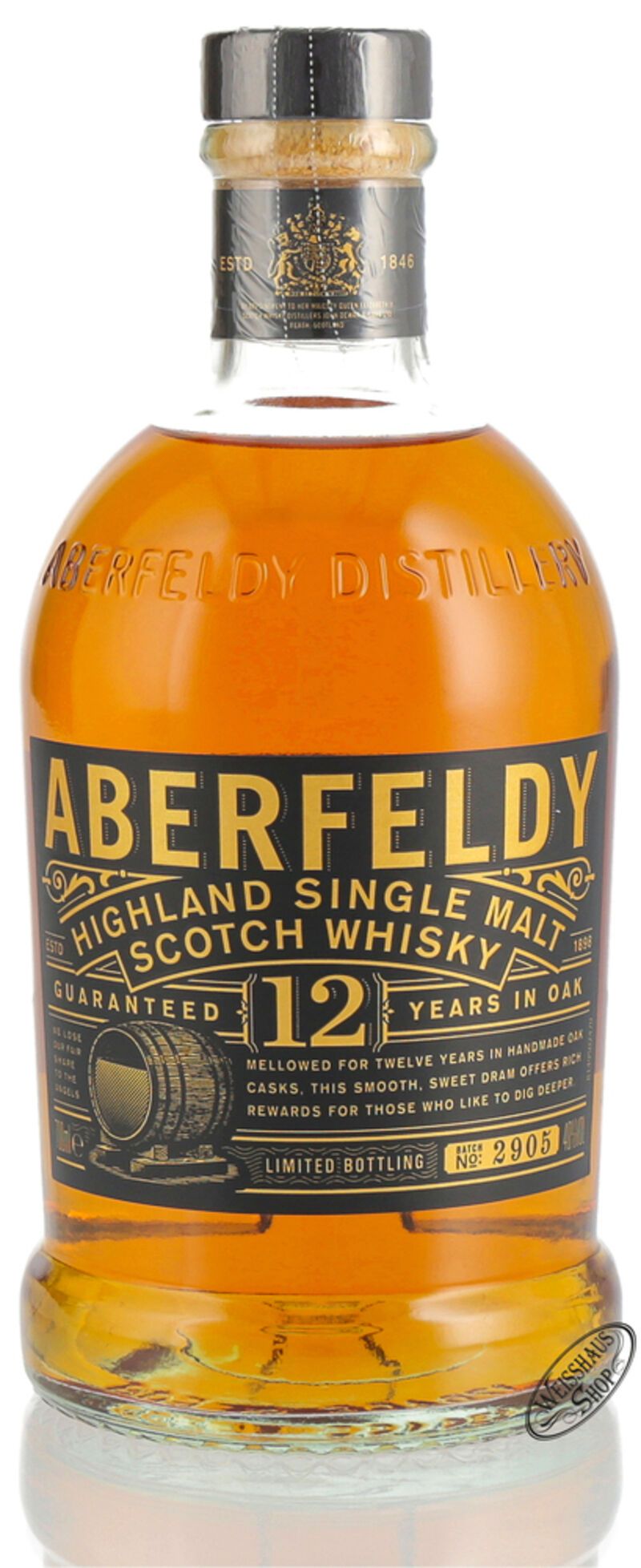 Aberfeldy 12 YO Whisky 40% vol. 0,70l
