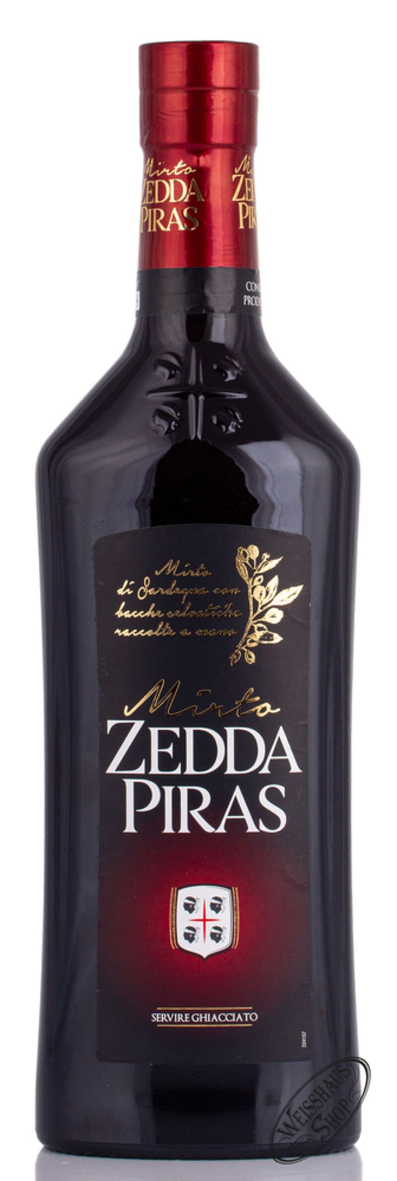 Zedda Piras Mirto Rosso Di Sardegna Likör 32% vol. 0,70l