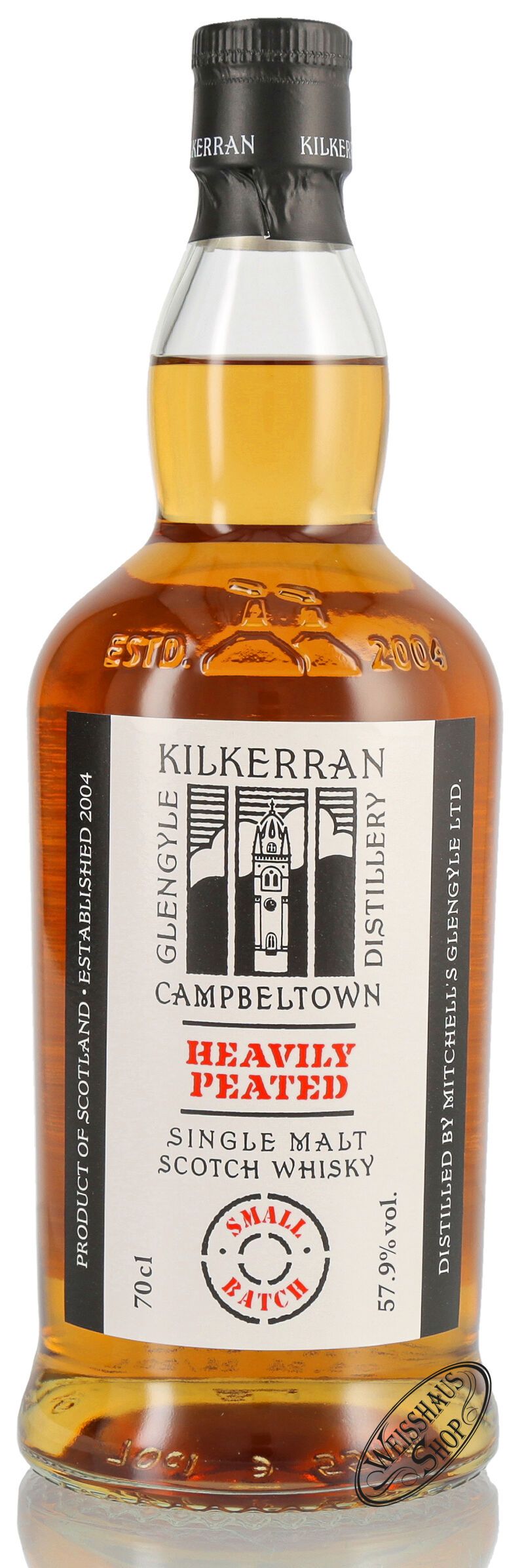 Kilkerran Heavily Peated Batch 11 Single Malt Whisky 57,9% vol. 0,70l