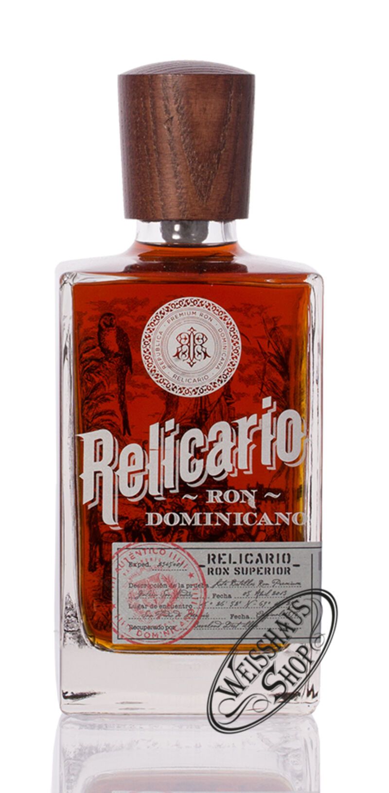 Ron Relicario Dominicano Superior Rum 40% vol. 0,70l