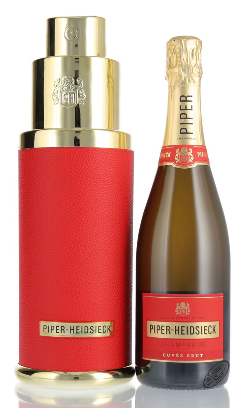 Piper-Heidsieck Brut Champagner 12% vol. 0,75l The Perfume Geschenk-Set Piper-Heidsieck Brut Champagner 12% vol. 0,75l The Perfume Geschenk-Set