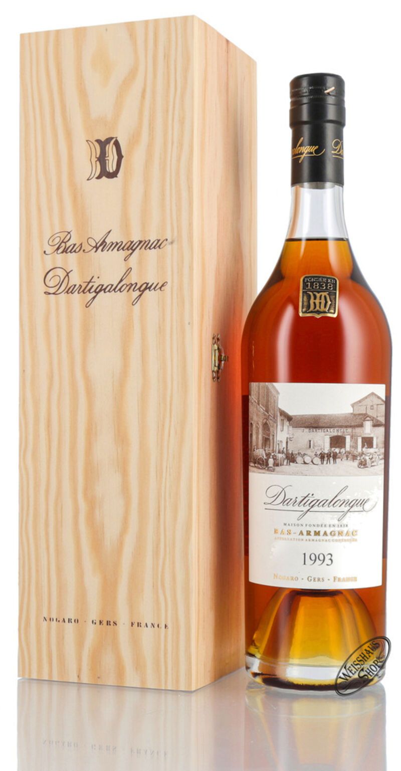 Dartigalongue Vintage 1993 Armagnac 40% vol. 0,70l