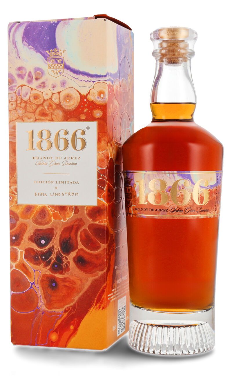 1866 Brandy de Jerez Solera Gran Reserva 40% vol. 0,70l