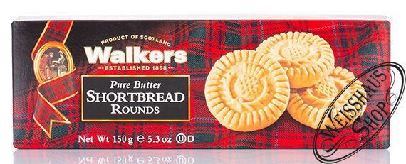 Walkers Shortbread Rounds 150g Walkers Shortbread Rounds 150g
