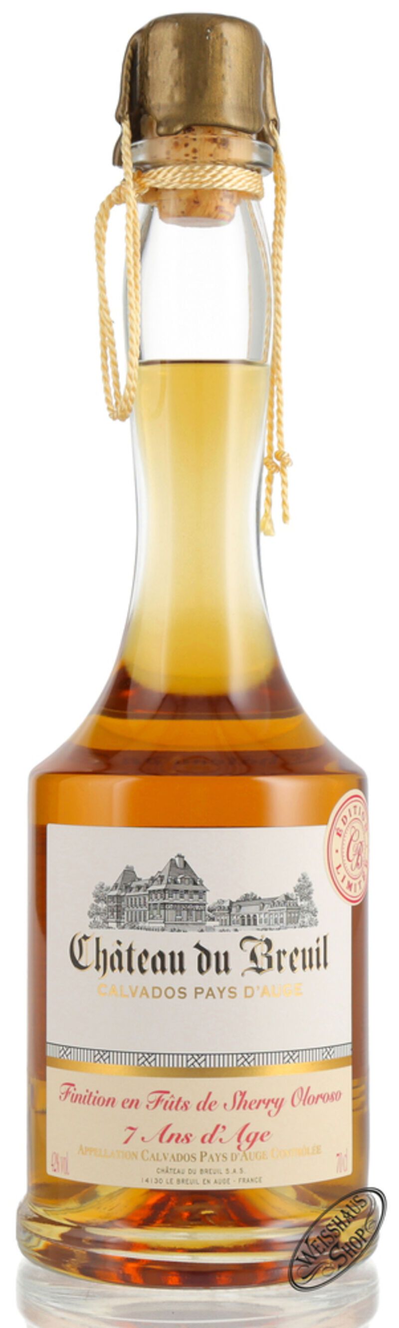 Château du Breuil 7 YO Oloroso Sherry Cask Finished Calvados 42% vol. 0,70l
