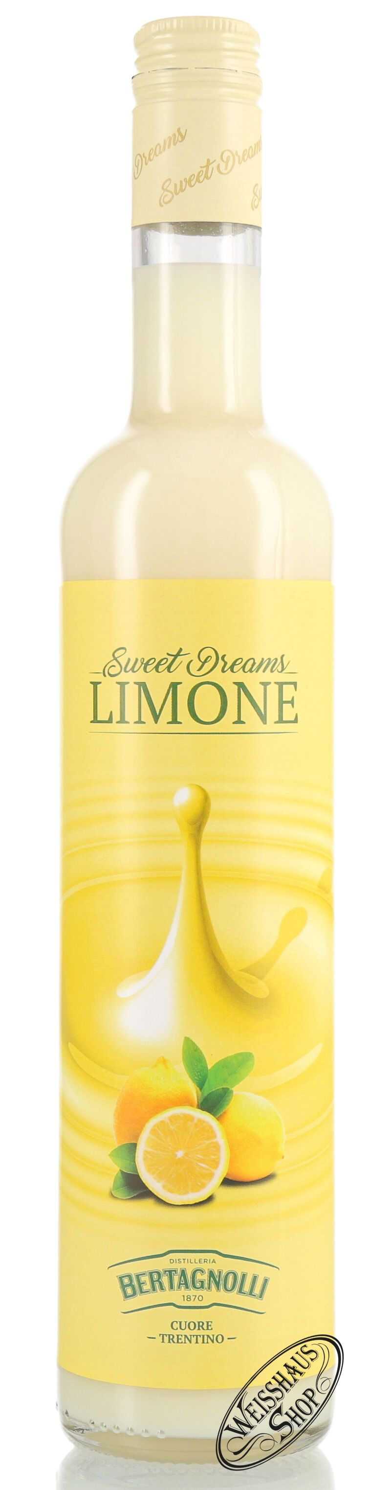 Bertagnolli Sweet Dreams Zitrone 17% vol. 0,50l