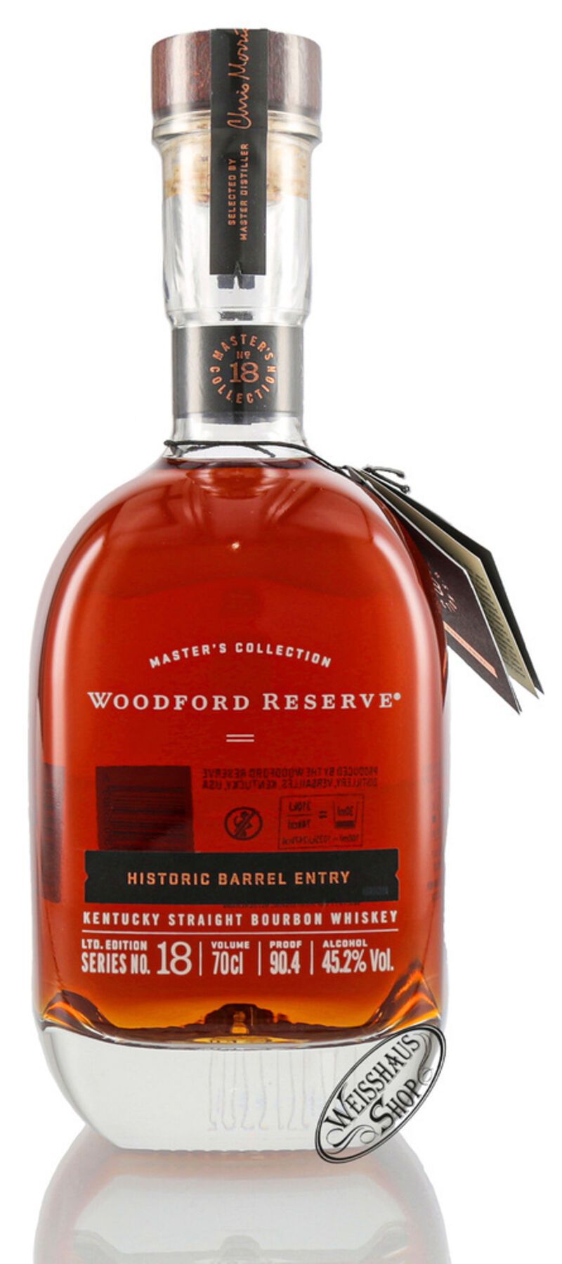 Woodford Reserve Master's Collection Historic Barrel Entry Bourbon ...